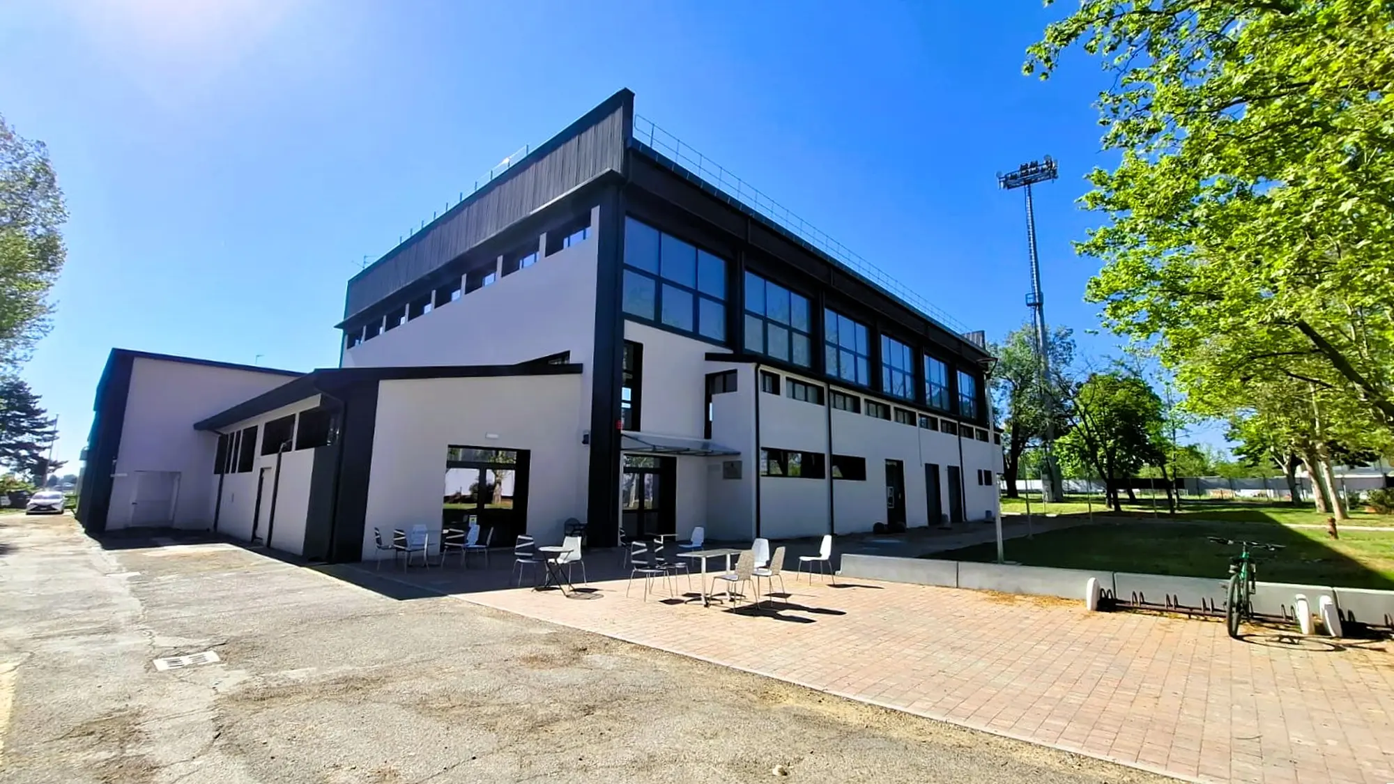 Presentazione dei lavori di riqualificazione del Palazzetto dello sport Marco Rambaldi