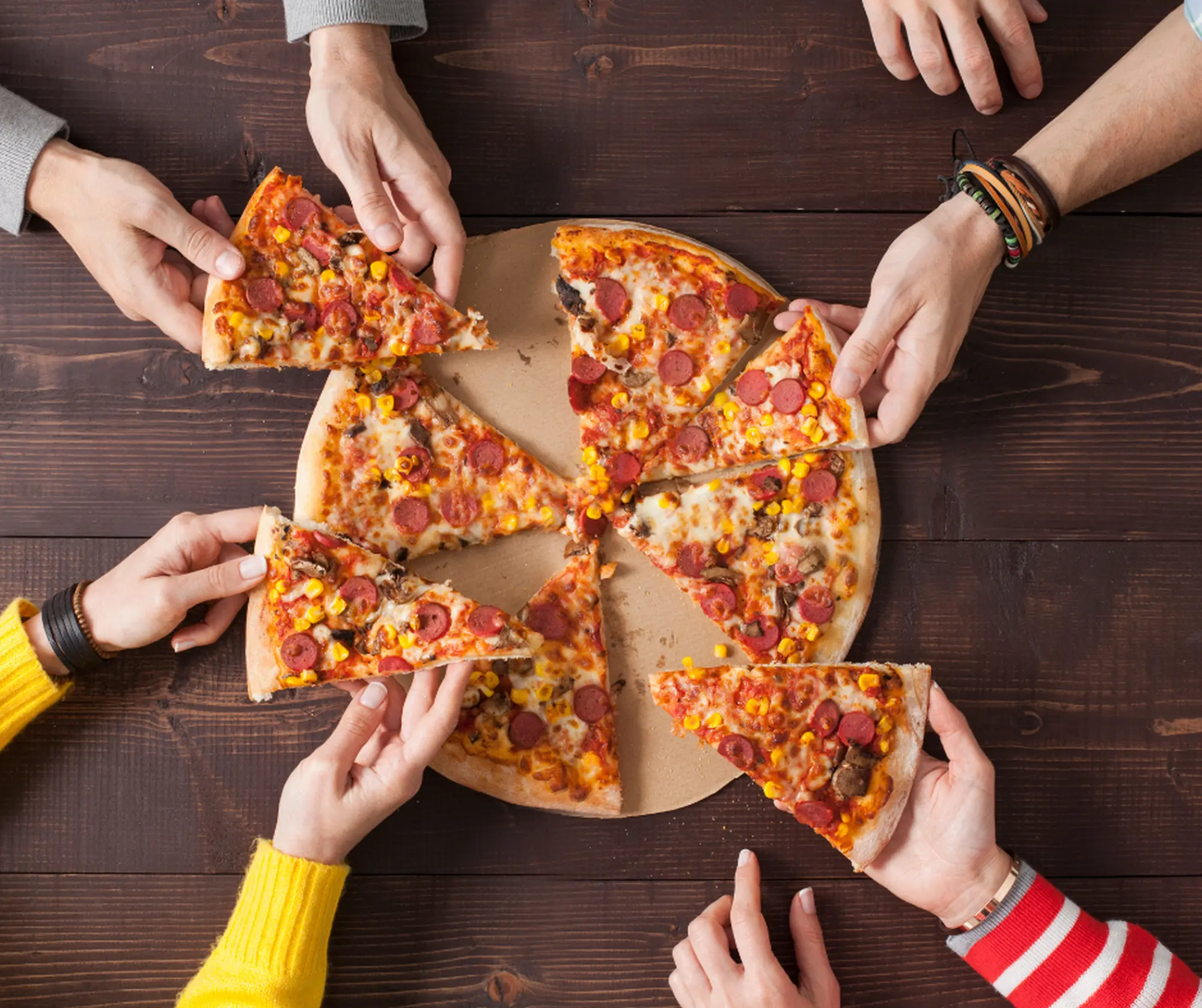 Una pizza per la ricerca