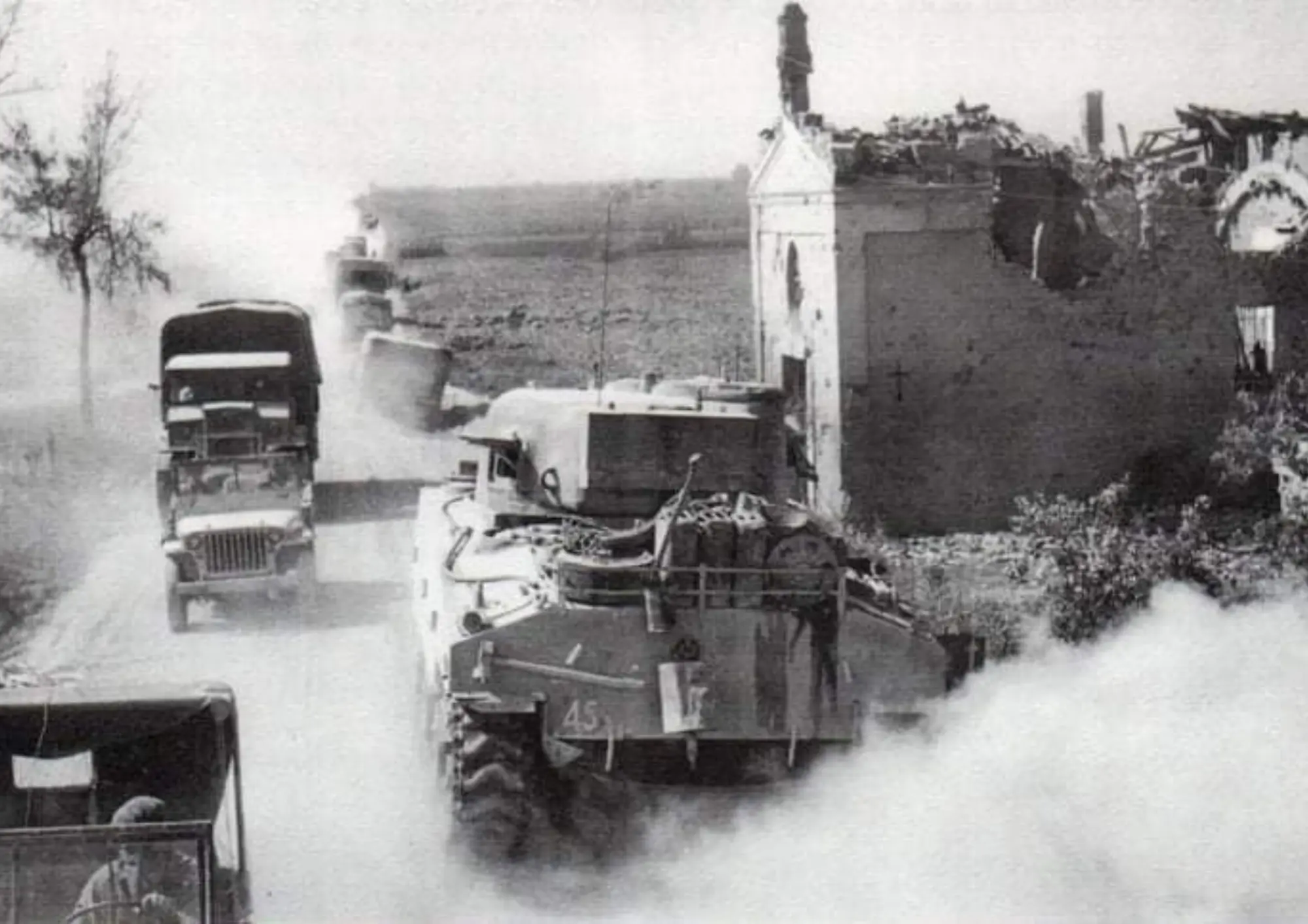 Gaiana, 1945: rievocazione storica e visita sul fronte della battaglia