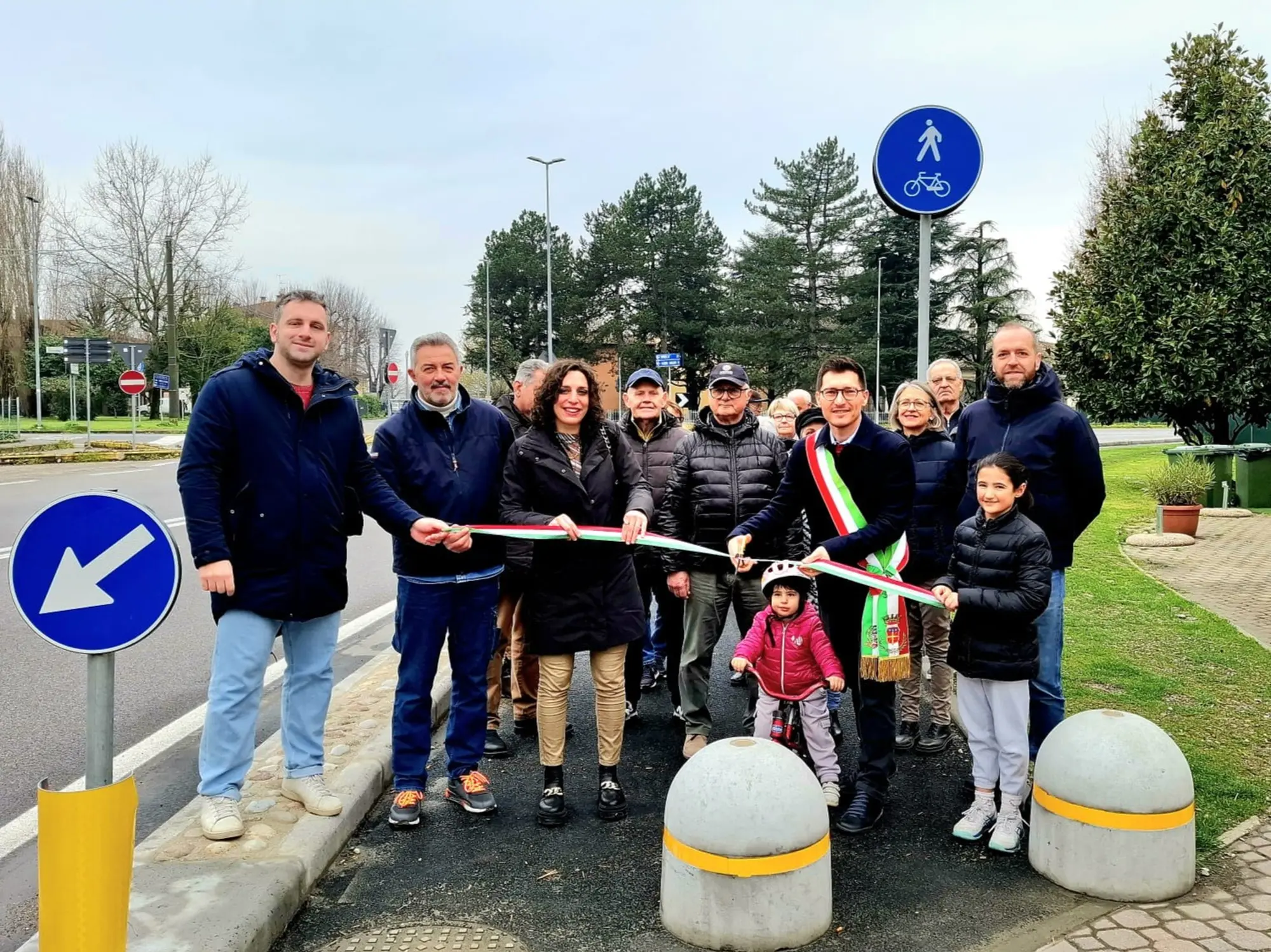 Bike to Work: nuovi tratti ciclopedonali a Crocetta e in via della Resistenza