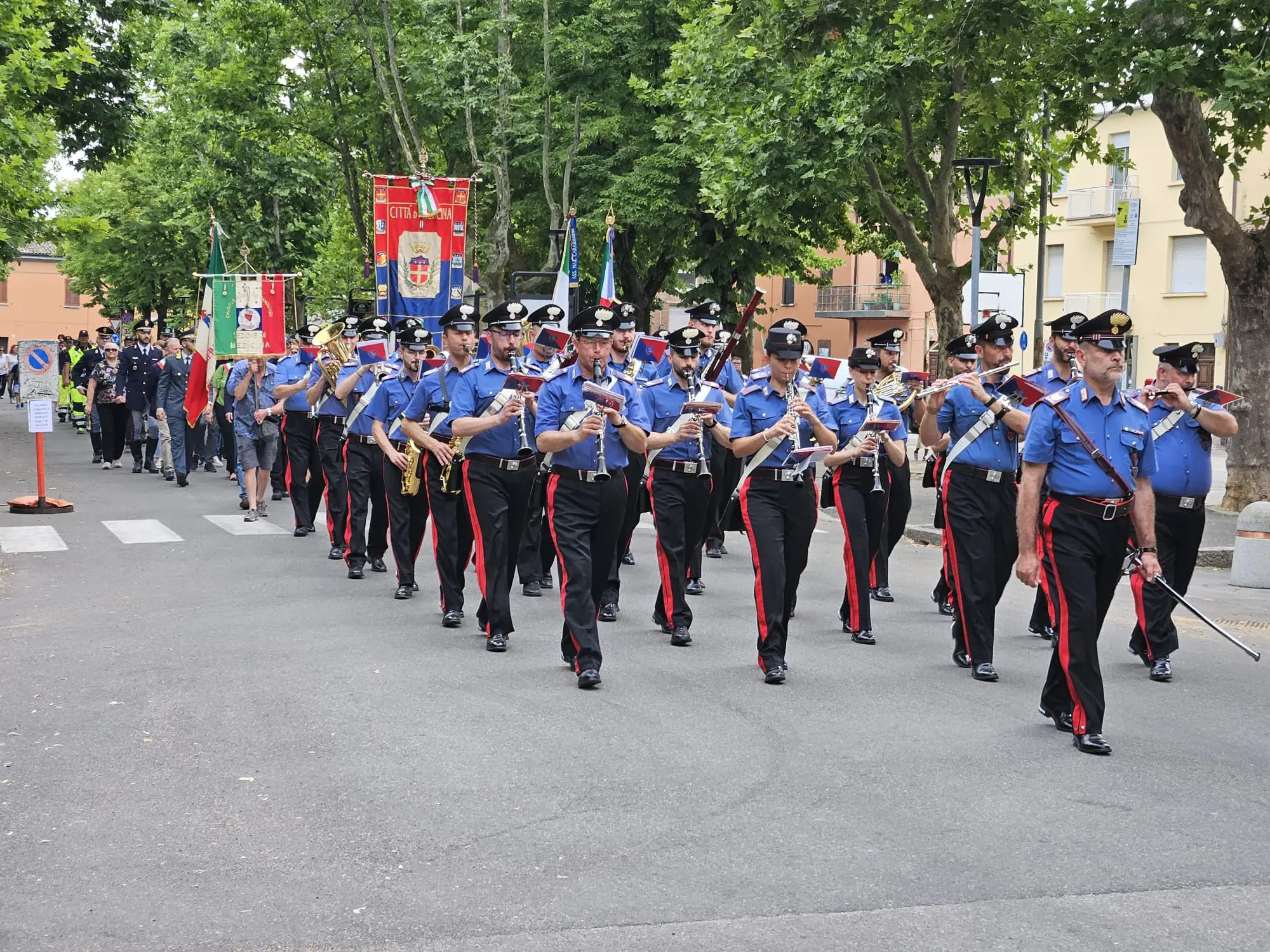 Celebrazione del 211° Annuale di Fondazione dell’Arma dei Carabinieri nel Comune di Medicina