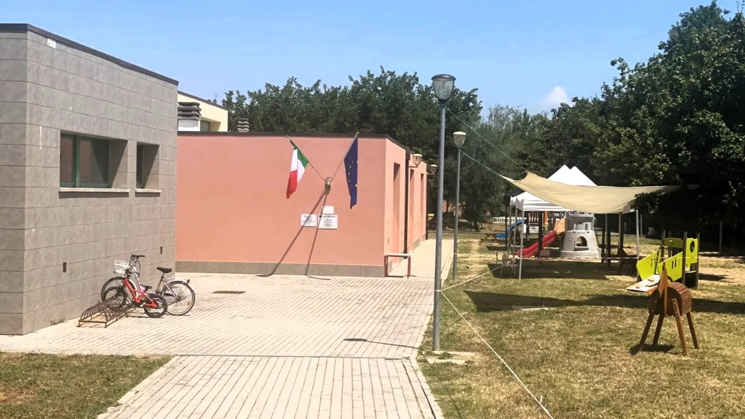 Temperature estive elevate: interventi tempestivi  alla succursale della scuola dell’infanzia Calza