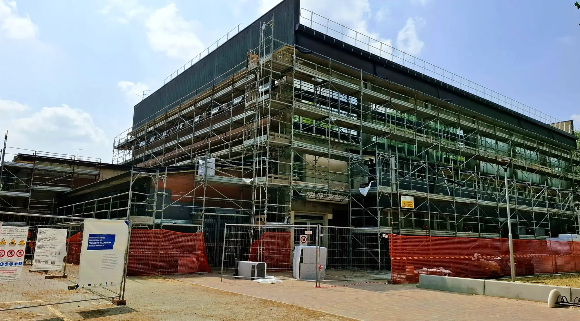 Riqualificazione energetica Palazzetto dello Sport “Marco Rambaldi