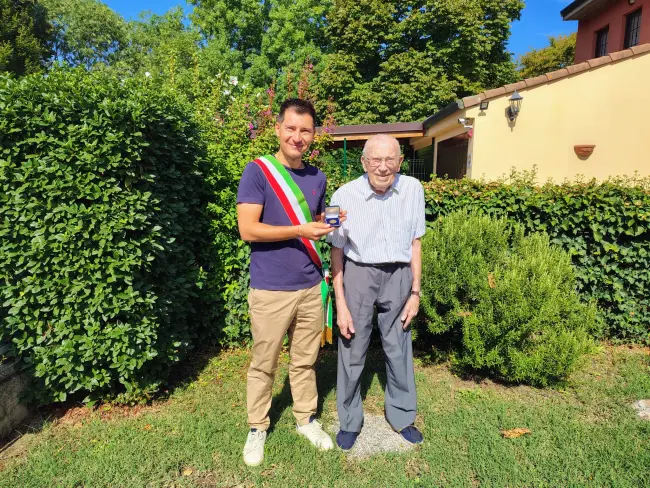 Il traguardo del secolo di vita per Isidoro Trombetti 