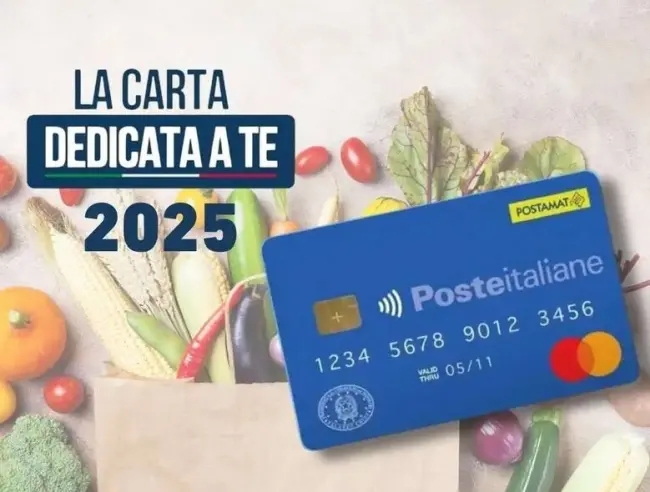 Carta dedicata a te 2025 