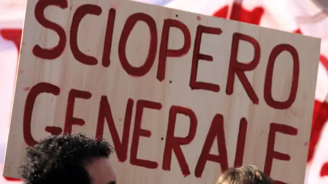 Sciopero generale, venerdì 20 giugno 2025