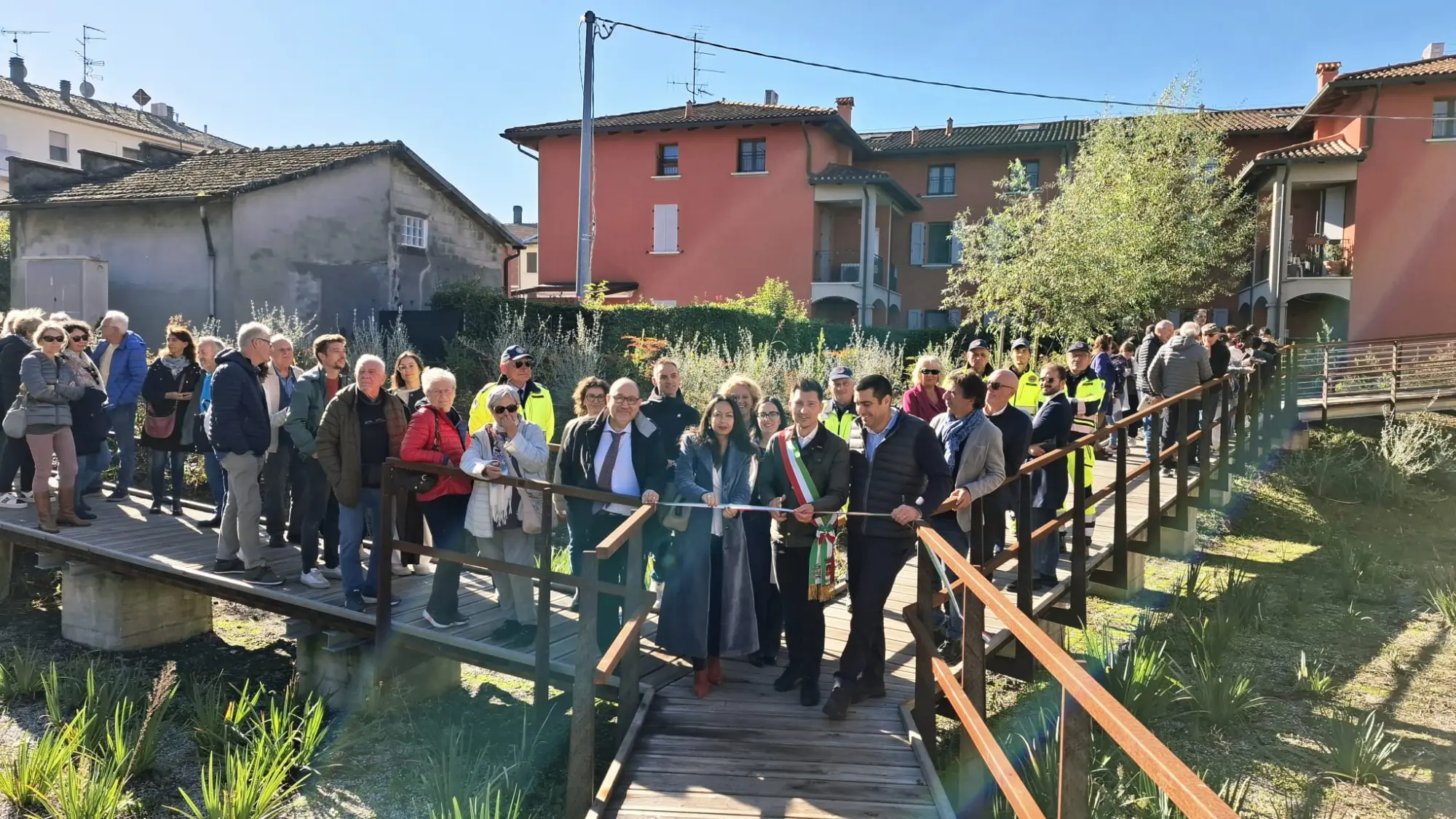 Inaugurato Borgo Paglia: più spazi verdi, aree pubbliche e interventi di adattamento climatico