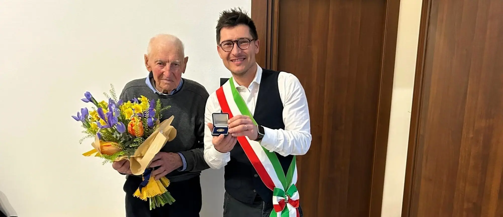 Il traguardo del secolo di vita per Solvano Donati