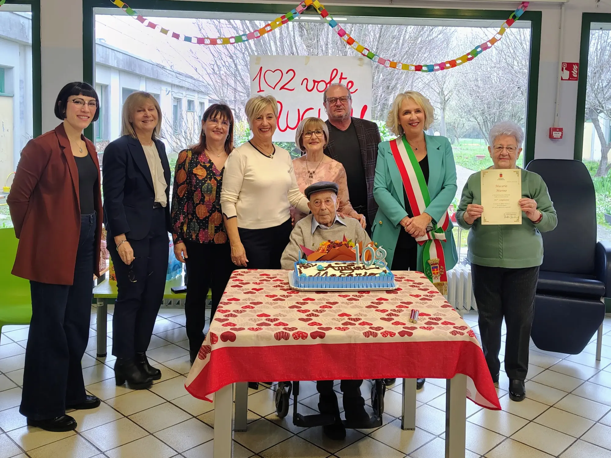 Macario Murino ha spento 102 candeline!