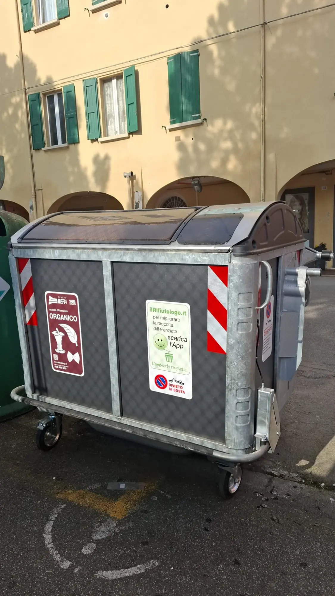 Medicina, al via gli interventi di miglioramento dei contenitori per la raccolta dell’organico