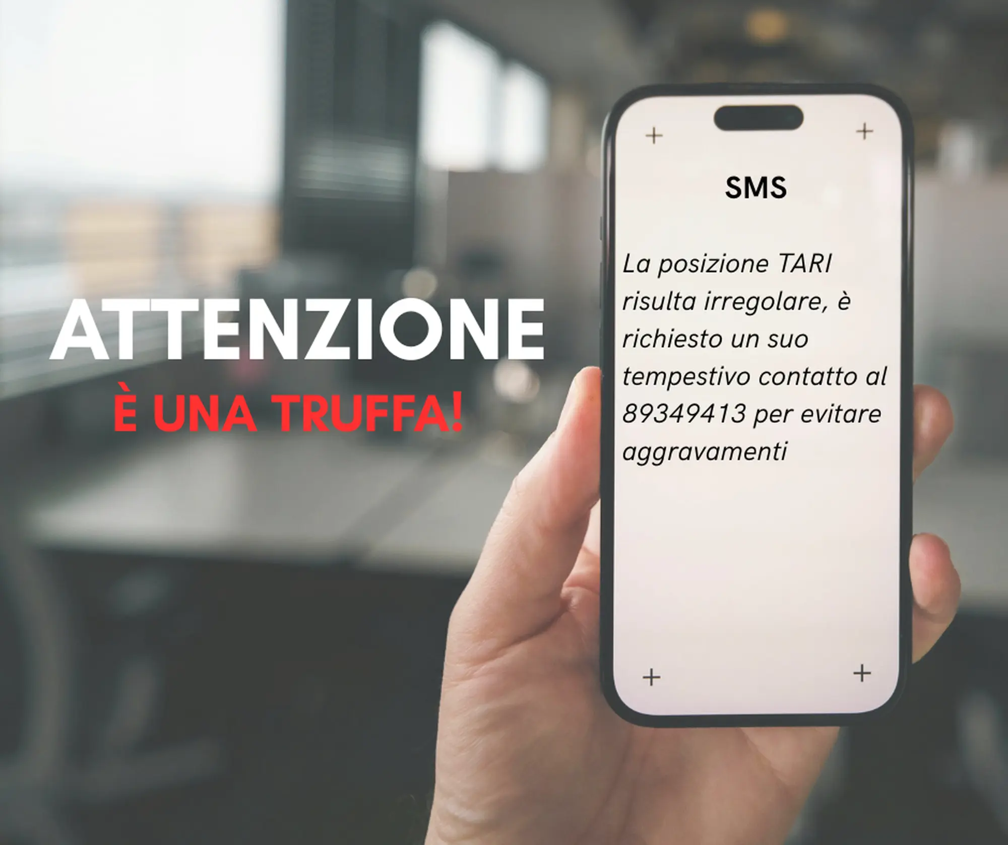 Attenzione ai falsi messaggi sulla TARI: segnalati SMS truffa