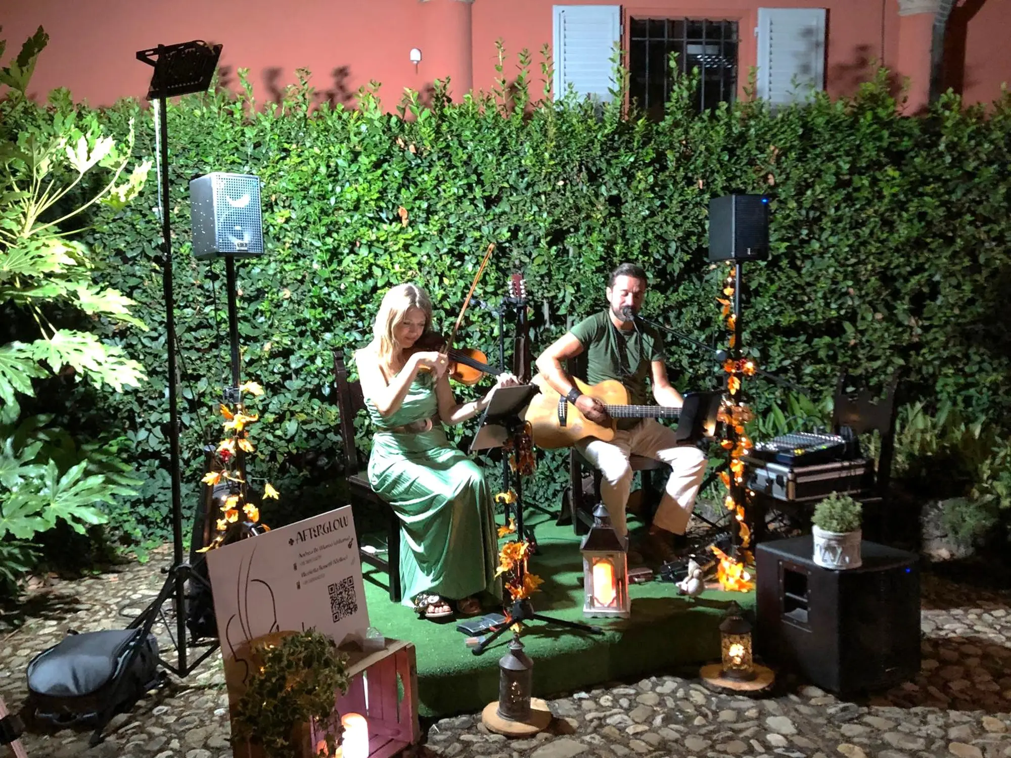 Carmine DiVino: sapori, arte e musica nel chiostro del Palazzo comunale