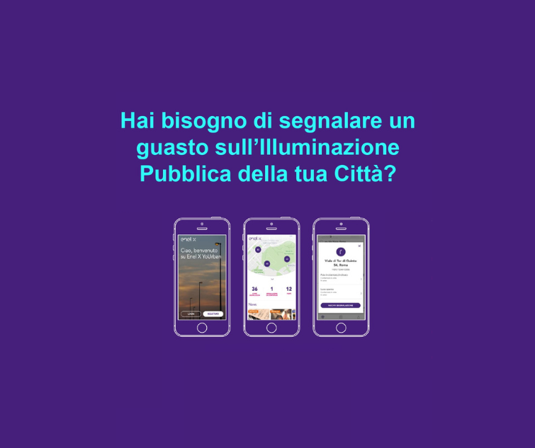 Yourban: l’app per segnalare guasti dell’illuminazione pubblica